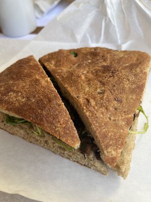 mushroom panini  at ΜΟΝΟ in Thessaloniki