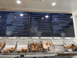 Menu 1  at Smith Street Bagels in Brooklyn