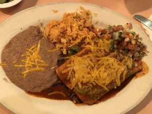 Avocado Enchiladas at El Sarape in Shelton