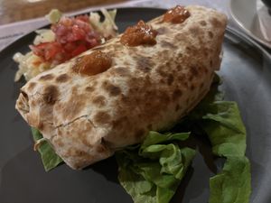 Veggie burrito (minus cheese)  at Chihuahua in Dubrovnik