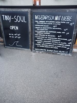 Fair prices - convenient opening hours at Tiny Soul Cafe & Deli in Kochel Am See