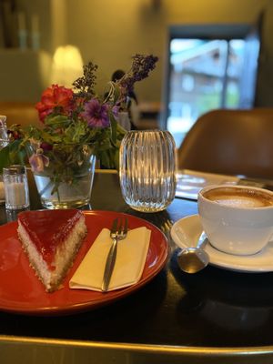 Veganer Kokos-Milchreis-Kuchen  at Tiny Soul Cafe & Deli in Kochel Am See