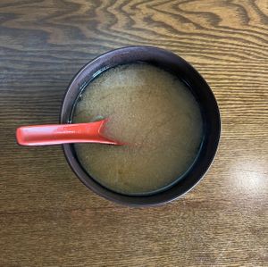 miso soup   at Ho Sushi Bistro in Everett