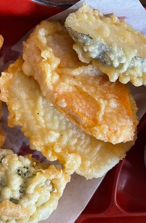 some veggie tempura   at Ho Sushi Bistro in Everett