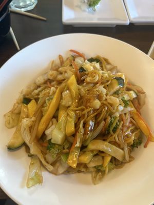 Vegetable yakisoba  at Ho Sushi Bistro in Everett