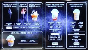 Menu at So Coco in Hong Kong Island