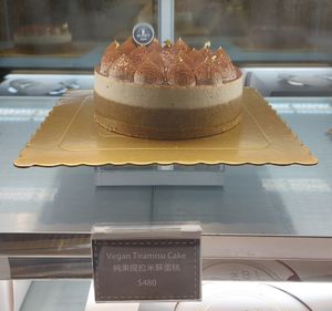 Vegan Tiramisu Cake at So Coco in Hong Kong Island