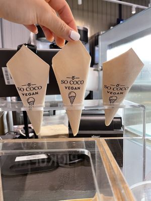 Even the napkins are cute   at So Coco in Hong Kong Island