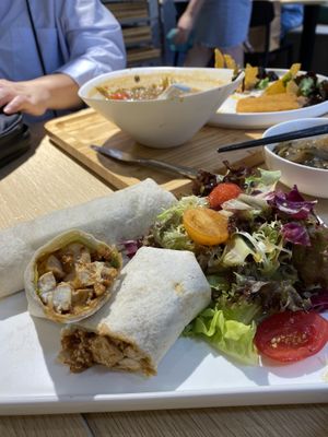 Mapo tofu wrap! at Root Vegan - 本原純素 in Hong Kong Island