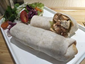 Mapo tofu wrap at Root Vegan - 本原純素 in Hong Kong Island