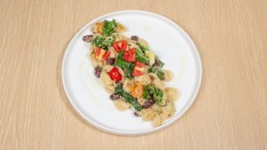 White Bean Orecchiette #Veganuary at Root Vegan - 本原純素 in Hong Kong Island