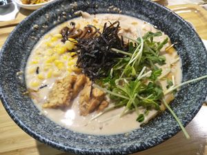 Chicken ramen at Root Vegan - 本原純素 in Hong Kong Island