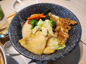 Ramen soup at Root Vegan - 本原純素 in Hong Kong Island