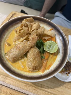 Khao soi  at Root Vegan - 本原純素 in Hong Kong Island