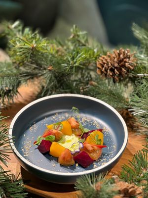 Christmas Dinner - Fruit Salad at Root Vegan - 本原純素 in Hong Kong Island