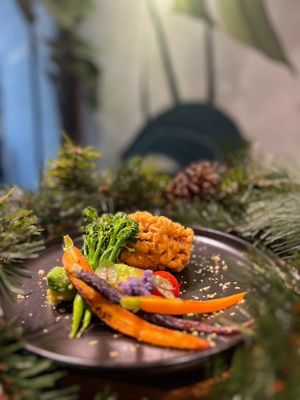 Christmas Dinner at Root Vegan - 本原純素 in Hong Kong Island