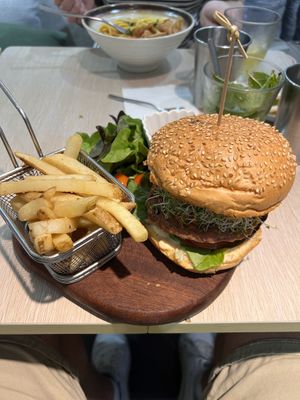 Kimchi Burger  at Root Vegan - 本原純素 in Hong Kong Island