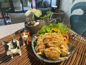 Fried Konjac Balls  at Root Vegan - 本原純素 in Hong Kong Island