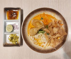 Northern Thai Curry Noodle at Root Vegan - 本原純素 in Hong Kong Island