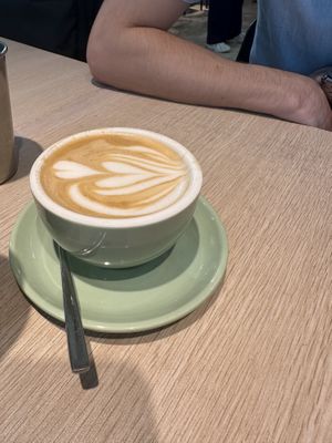 Oat milk latte   at Root Vegan - 本原純素 in Hong Kong Island