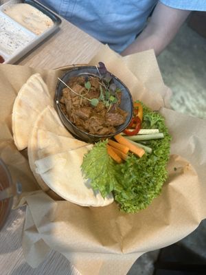 Jackfruit rendang  at Root Vegan - 本原純素 in Hong Kong Island