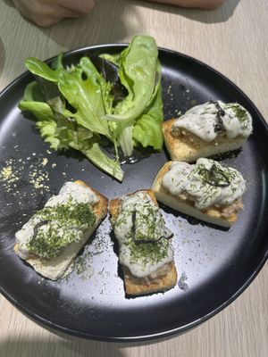 Tuna toastt  at Root Vegan - 本原純素 in Hong Kong Island