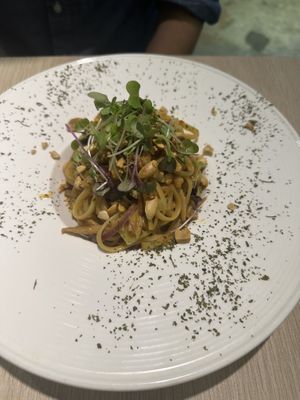 Dan Dan linguine   at Root Vegan - 本原純素 in Hong Kong Island
