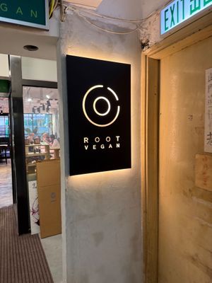 Entrance  at Root Vegan - 本原純素 in Hong Kong Island