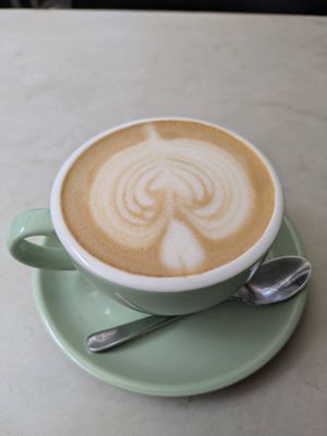 Hazelnut Latte at Root Vegan - 本原純素 in Hong Kong Island