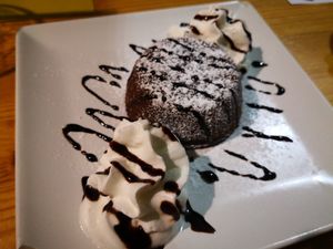 dessert al cioccolato fondente at Cime Di Tapas in Monopoli