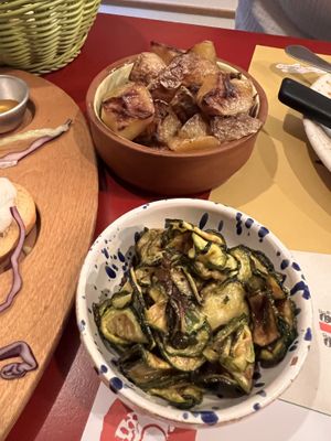 Zucchini + Potatoes   at Cime Di Tapas in Monopoli