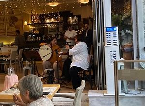 Musical entertainment  at Old Ithaki in Athens