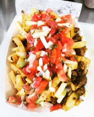 Loaded French Fries at Natuurlik in Boynton Beach
