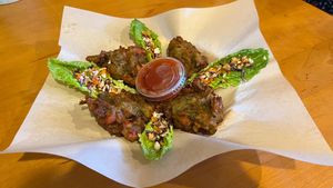 Fritters at Natuurlik in Boynton Beach