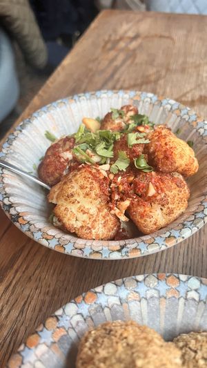 Cauliflower w/ garlic   at Tabbouli - City in Stockholm