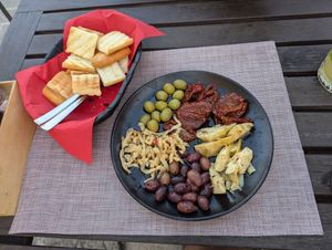 Tapas (Vege) which are vegan at Caffe Galeria in Piran