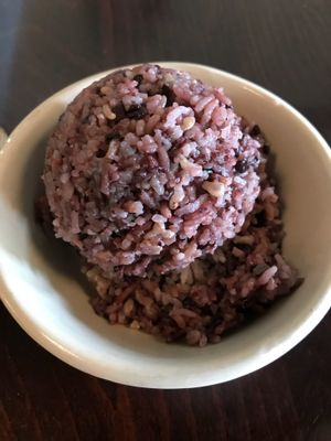 TriColored Rice at Veggie Heaven in Austin