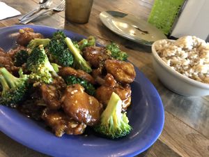 Protein 2000 w/ Brown Rice at Veggie Heaven in Austin