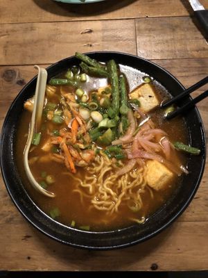 Kimchi Kimmel  at Veggie Heaven in Austin