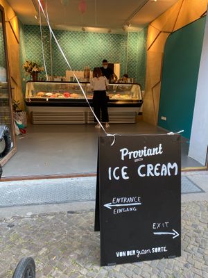 Outside Katchi at Katchi Ice Cream - Hackescher Markt in Berlin