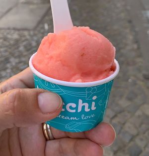 Pink aperol ‼️  at Katchi Ice Cream - Hackescher Markt in Berlin