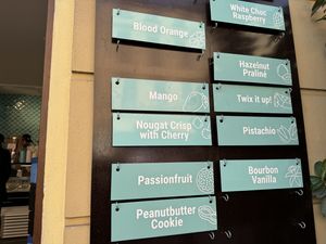 flavours  at Katchi Ice Cream - Hackescher Markt in Berlin