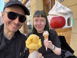 nom nom  at Katchi Ice Cream - Hackescher Markt in Berlin