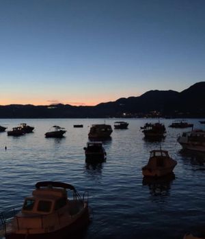 View from the restaurant  at Pizzeria Desetka in Cavtat