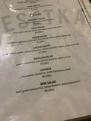   at Pizzeria Desetka in Cavtat