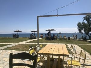 The view  at Sparos Bistrot in Kefalonia