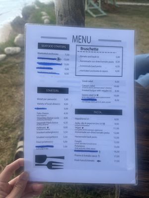   at Sparos Bistrot in Kefalonia