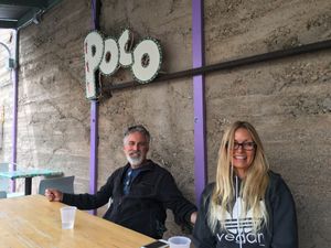 Outdoor patio! at POCO in Bisbee