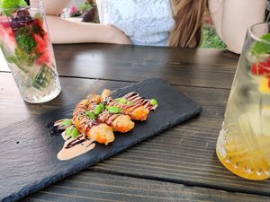 Vegane Garnelen at Ngon Ngon 1970s in Cologne