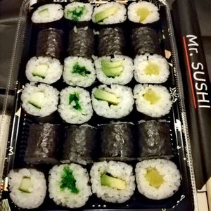 Vega Maki Mix #Veganuary at Mr Sushi in Groningen